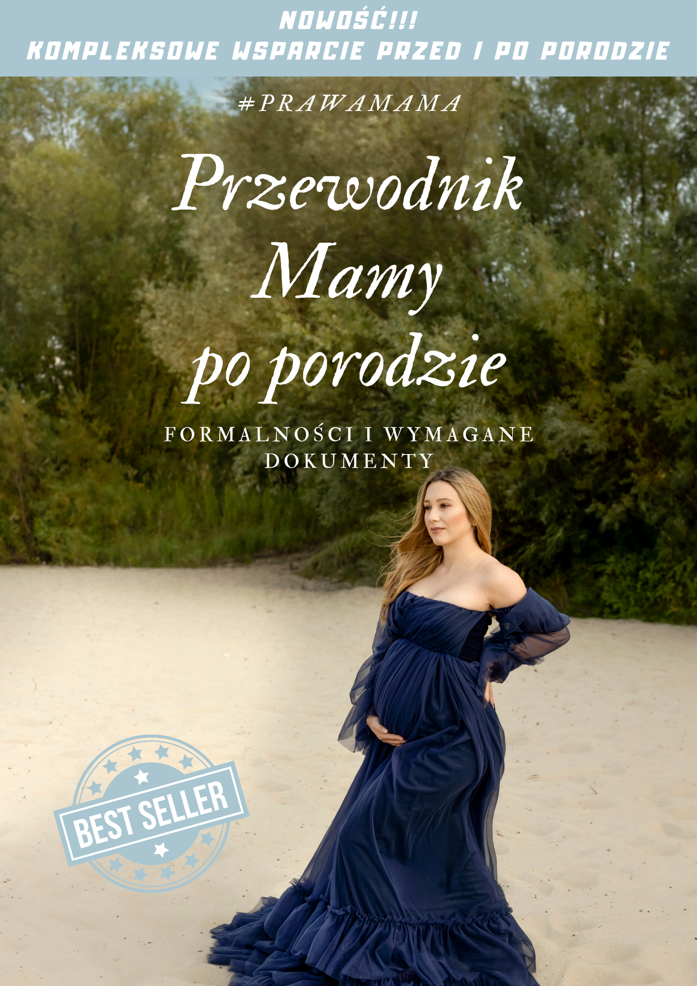 Okładka e-booka Przewodnik mamy po porodzie – formalności po porodzie, urlop macierzyński i wzory wniosków
